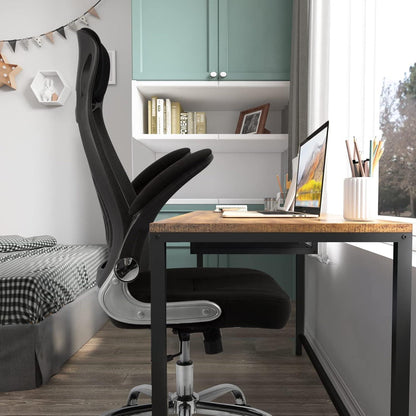 Ergonomischer Bürostuhl mit Kopfstütze, Armlehnen