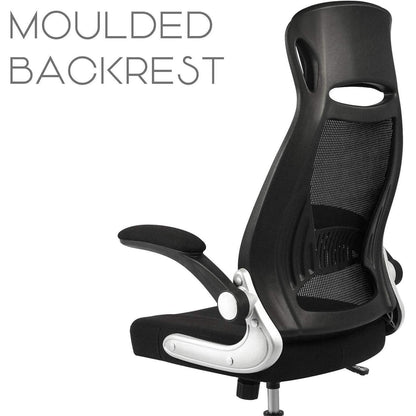 Ergonomischer Bürostuhl mit Kopfstütze, Armlehnen