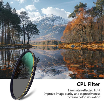 Polfilter 55mm Zirkularer Polarisationsfilter HD Nano MRC16
