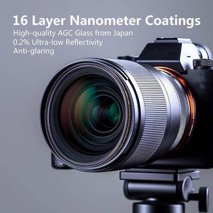 55mm Zirkularer Polfilter S-Pro HD Nano MRC16 Optisches Glas NITTO AGC
