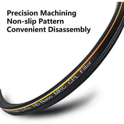 62mm Zirkularer Polfilter, S-Pro HD Nano MRC16, Optisches