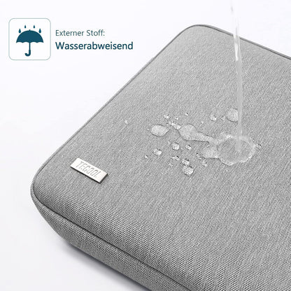 Laptoptasche 14 Zoll Wasserdicht Grau MacBook Air 15 Schutzhülle
