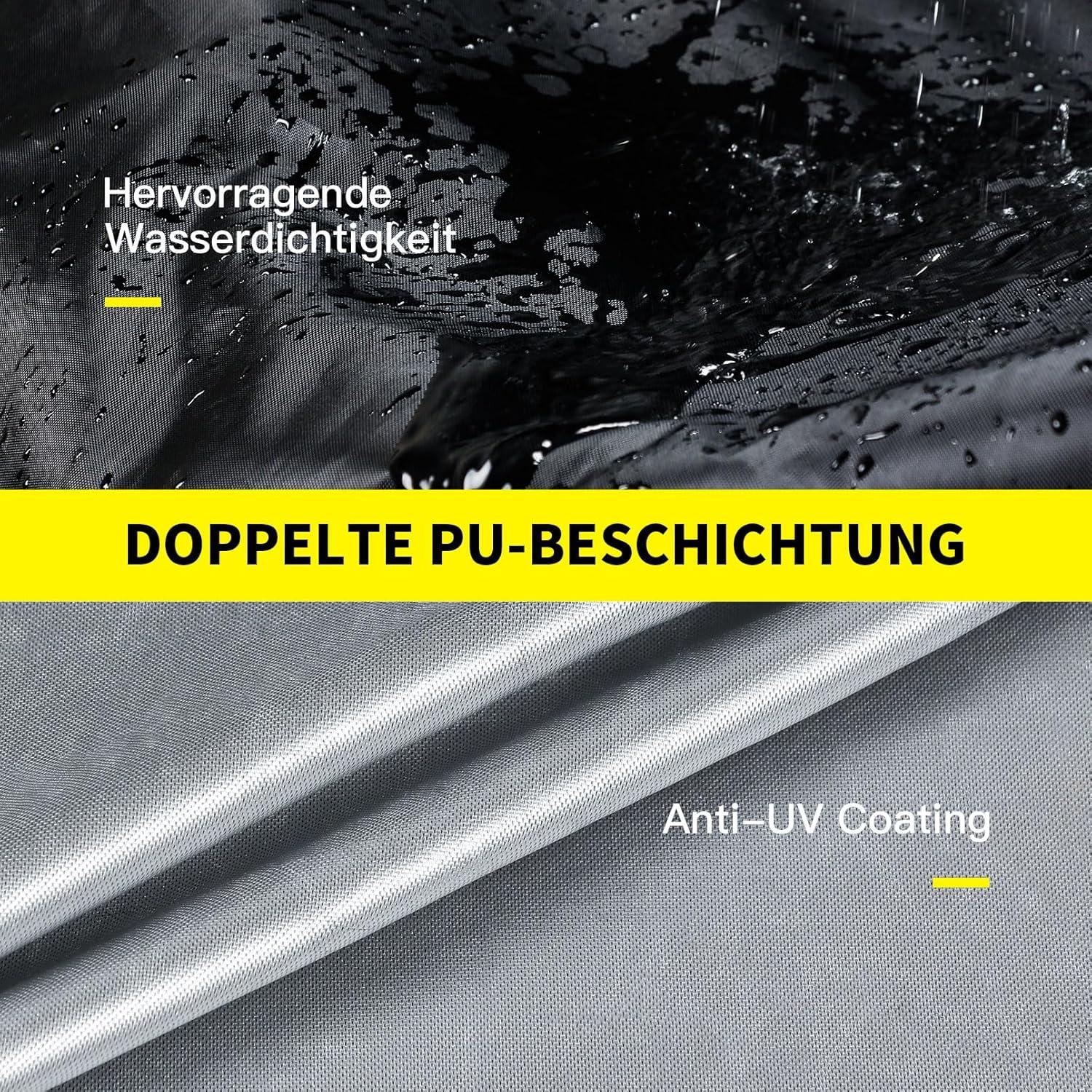 Fahrradabdeckung Wasserdicht Premiumstoff Schutz vor Wettereinflüssen