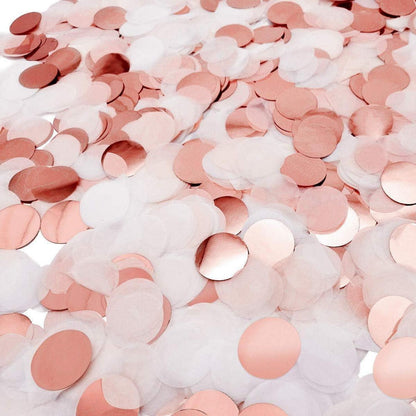 Konfetti Rosegold Punkte Streudeko Tisch Deko Geburtstag Party