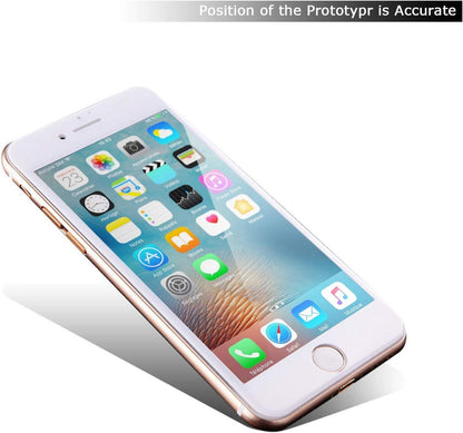 Panzer Schutzglas iPhone 7/8 2er Pack 9H Härte Displayfolie