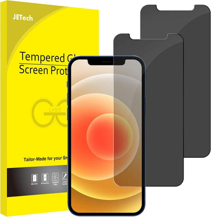 Sichtschutzfolie für iPhone 12/12 Pro 6,1 Zoll 9H 2er Set