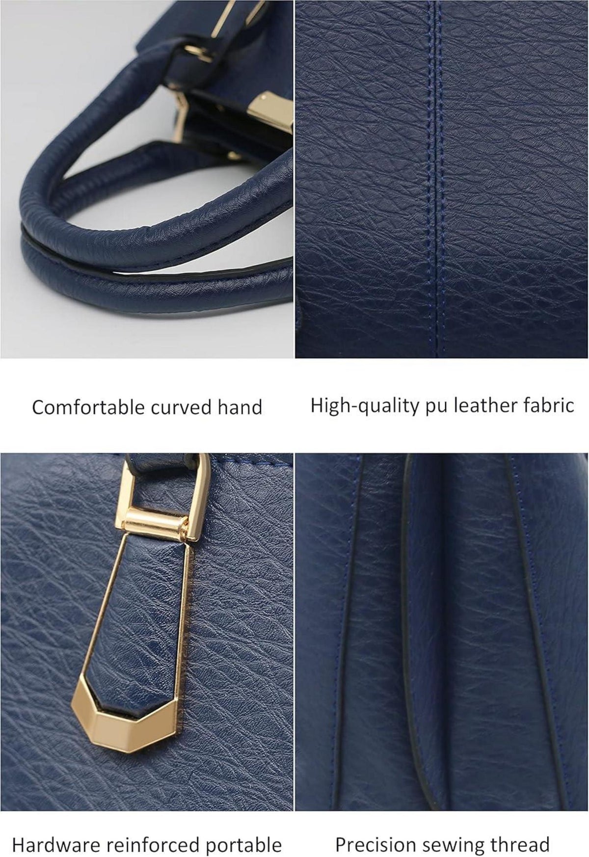 Moderne Damen PU Leder Umhängetasche mit Anhänger