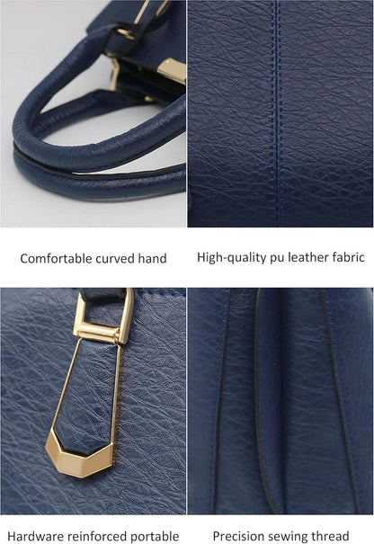 Moderne Damen PU Leder Umhängetasche mit Anhänger