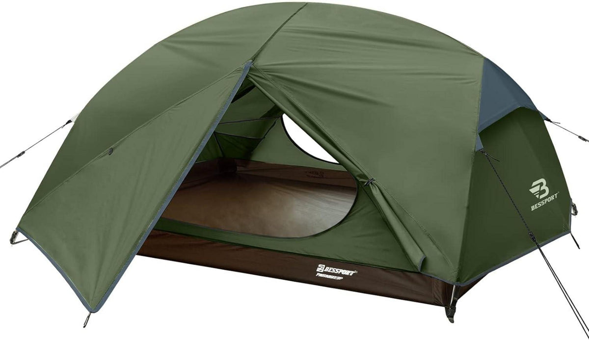Ultraleichtes 3-Personen Campingzelt wasserdicht Belüftet 4