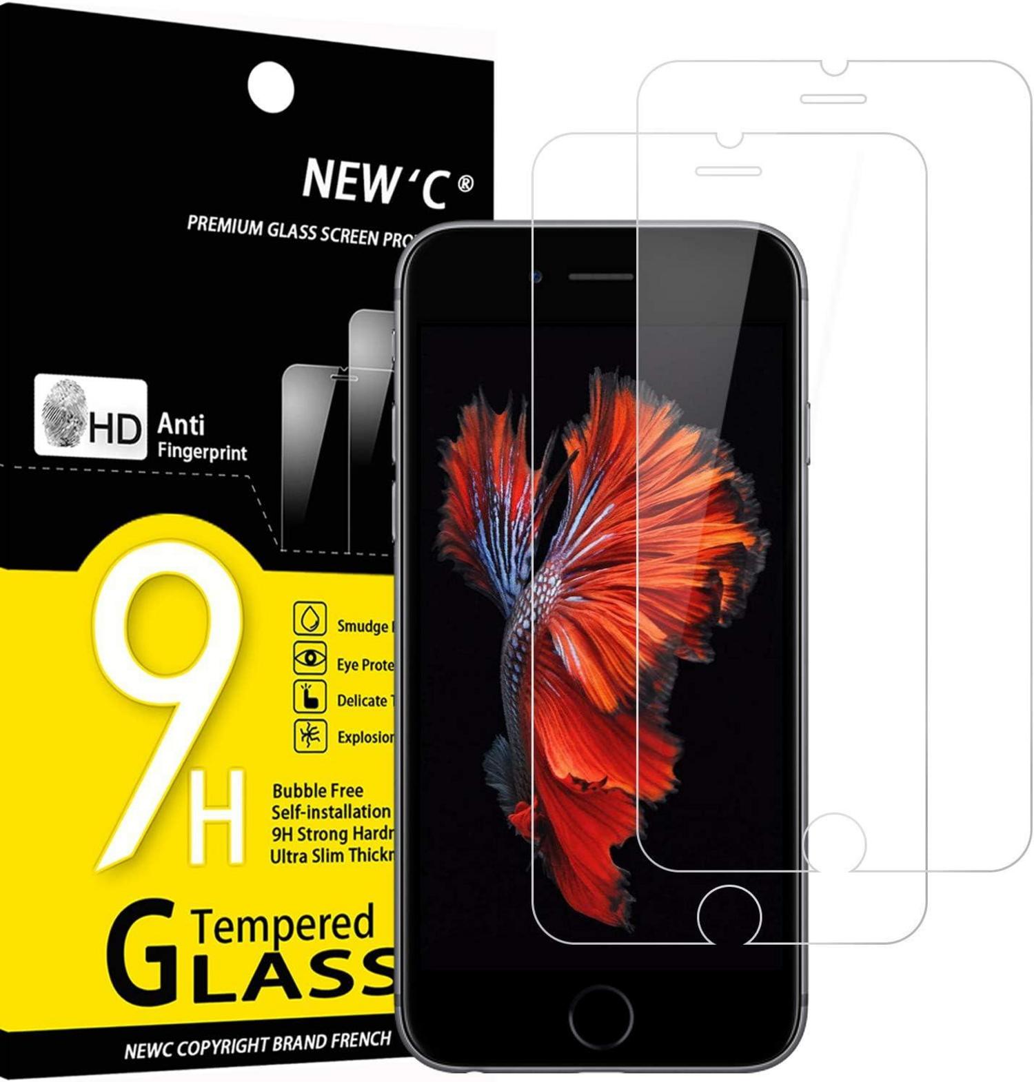 Panzer Schutz Glas für iPhone 6 6s 9H Härte 0.33mm HD