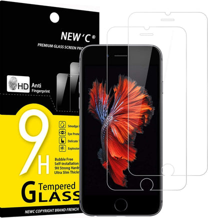 Panzer Schutz Glas für iPhone 6 6s 9H Härte 0.33mm HD