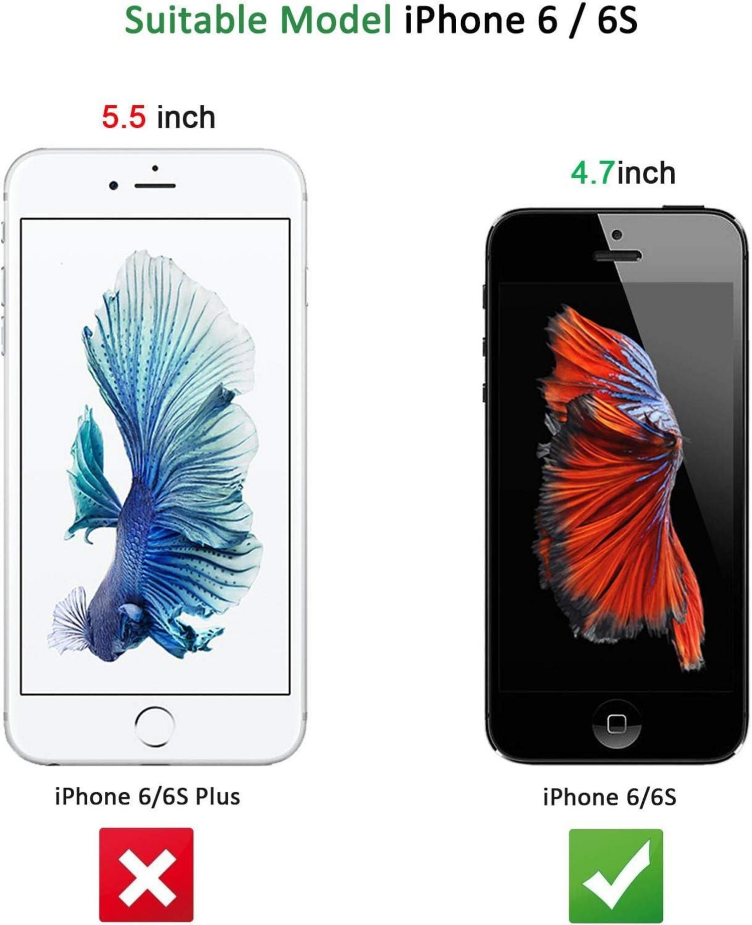 Panzer Schutz Glas für iPhone 6 iPhone 6s 9H Härte HD 0.33mm