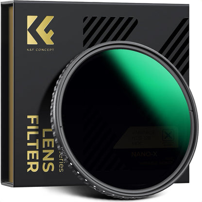 Variable ND Filter 67mm Slim ND8-128 (3-7 Stop) Graufilter