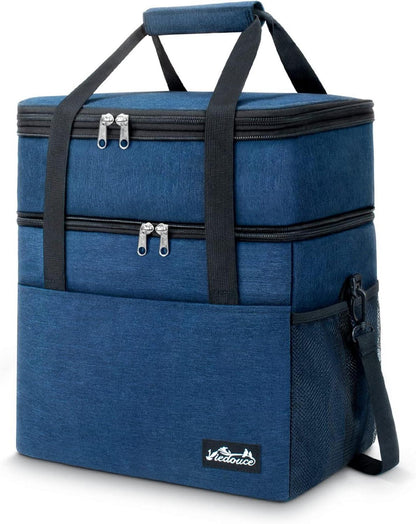 Isolierte Kühltasche mit 30L Kapazität und erweiterbarem Design