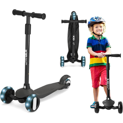 Kinderroller 3 LED Rädern Kickboard Richtungssperre 50 kg