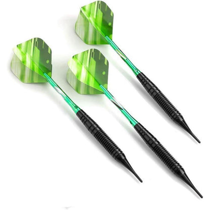 Dartpfeile Set 19g Kunststoffspitze mit Tasche - Softdart