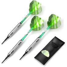 Dartpfeile 18g Softdart Kunststoffspitze Set mit Tasche