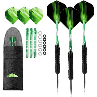Steel Dartpfeile Set 22g mit PU Case, Aluminium