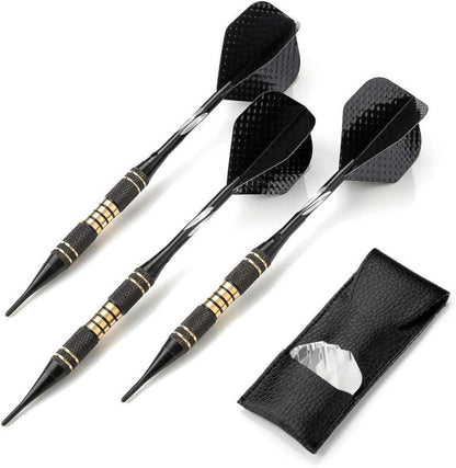 Soft Dartpfeile Set 3 Stück 18g Elektronische Dartscheibe PU Bag Aluminum Schaft