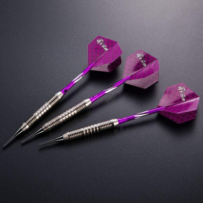 Crazy-m Soft Dartpfeile Set 3 Stück 18g Schwarz beschichtet