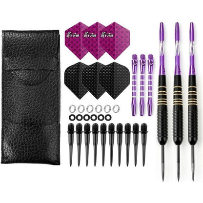 Dartpfeile Set Profi Steeldarts Turnier 23g Steel Tip Darts