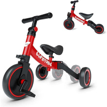 Kinderdreirad Laufrad Lauffahrrad 5-in-1 Lauflernhilfe 1-4