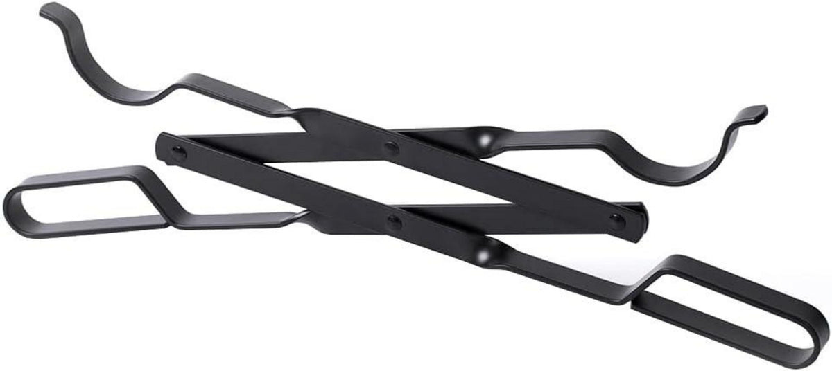 Kaminzange 66cm Feuerholzzange Schwerlast Brennholzzange für Holzofen
