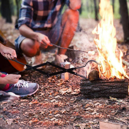 Amagabeli 66cm Kaminzange Schwere Last Holz Greifer für Kamin Draußen & Drinnen