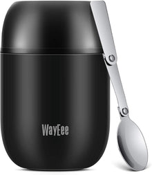 Thermobehälter 450ml 710ml Edelstahl Warmhaltebehälter mit Löffel