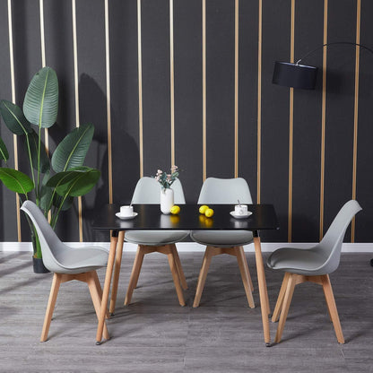 Skandinavischer Esstisch 110x70cm – Küchentisch für 2-4 Personen