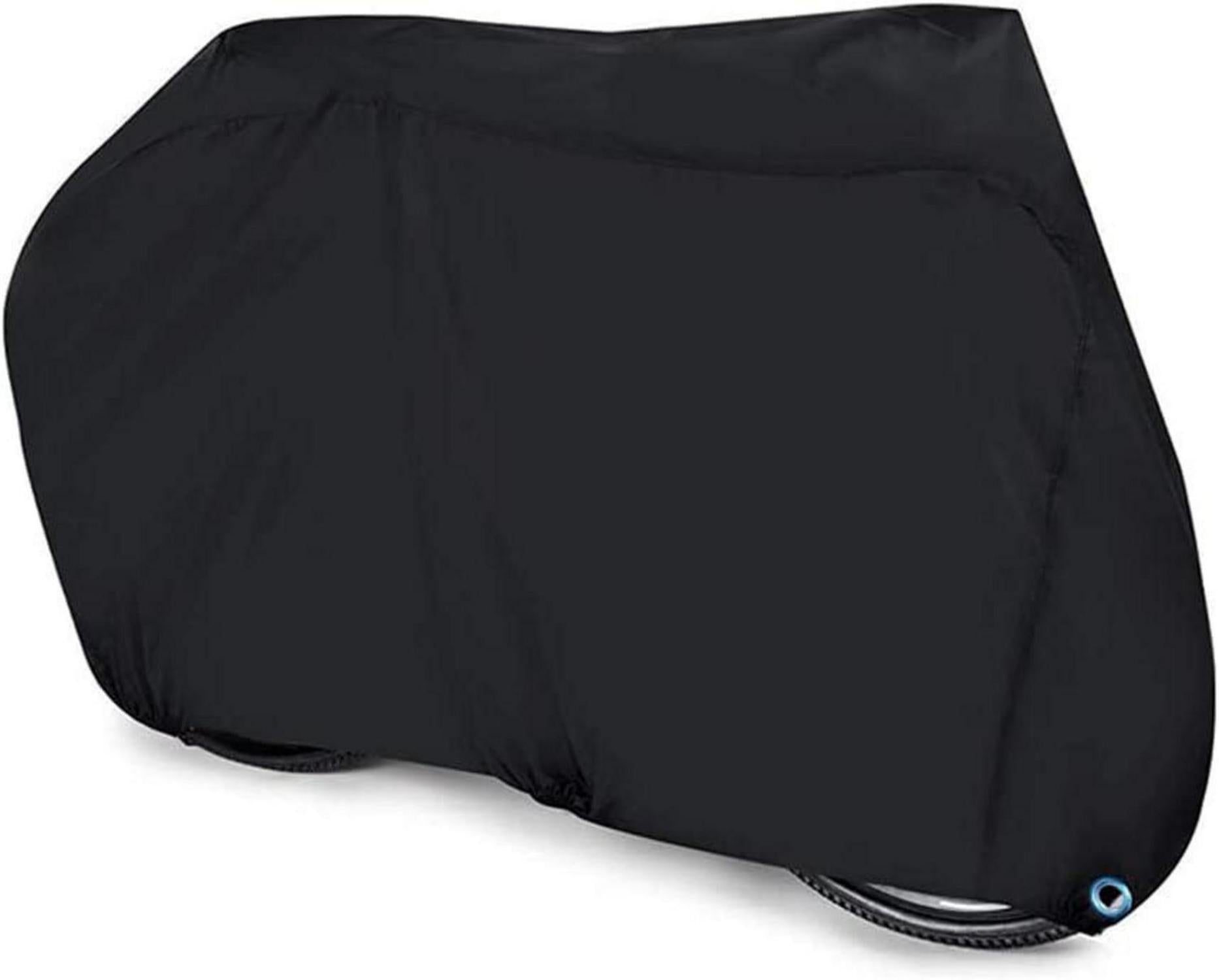 Wasserdichte Fahrradabdeckung Schwarz 190T Oxford-Gewebe 29 Zoll