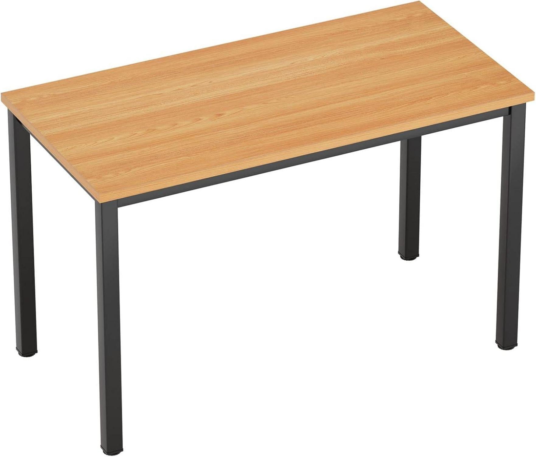 Schreibtisch Computertisch 80x40x75 cm Büro Workstation Holzplatte