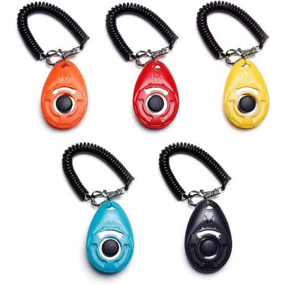 Toozey Hunde Clicker Training, 5 Stück Klicker für Hund