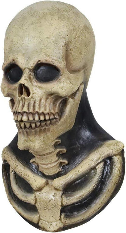 Schädel Skelett Maske Knochen Bruststück Halloween Kostüm Horro