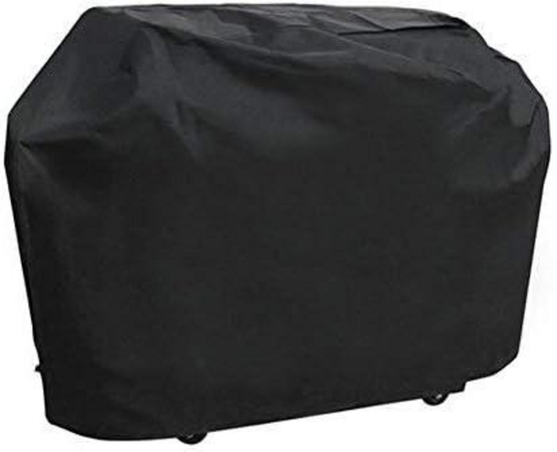 Grill Abdeckhaube 170x61x117cm Schwarz Oxford-Gewebe wasserdicht UV Outdoor