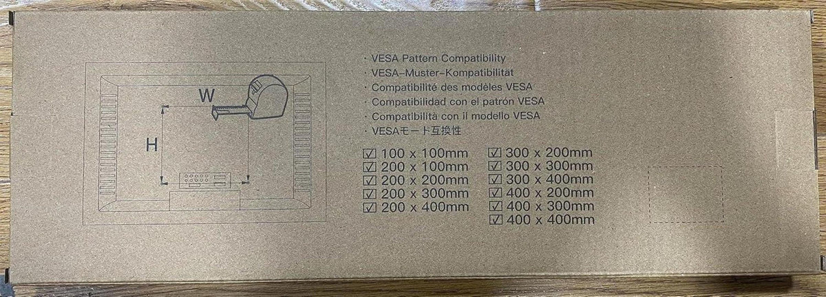 TV Wandhalterung Neigbar 26-65 Zoll Fernseher bis 60kg VESA 400x400mm
