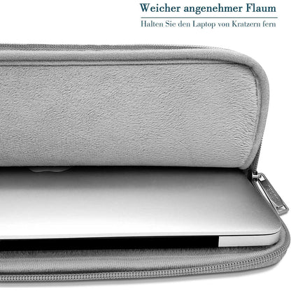 Laptop Tasche 12,3-13 Zoll Grau Wasserdicht