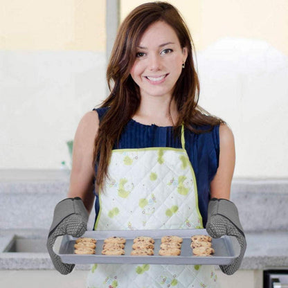 AYADA Ofenhandschuh Hitzebeständig BBQ Grillhandschuhe