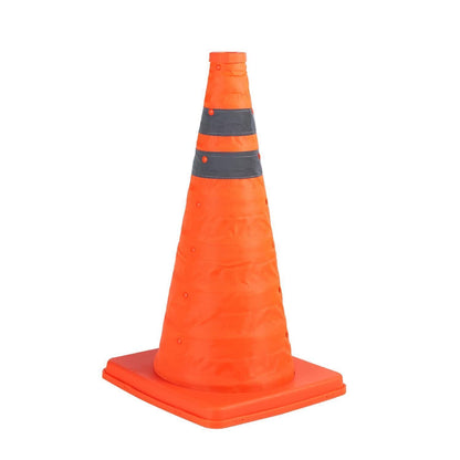 1Pack 18 Zoll zusammenklappbare Verkehrskegel orange 45 cm
