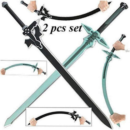 Halloween Cosplay Prop PU Foam Dark Repulser Kirito Sword