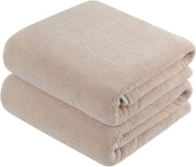 Mikrofaser Badetuch XXL 76cmx152cm 2er Pack Schnelltrocknend