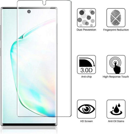 Displayschutz Samsung Galaxy Note 10 TPU 3 Stück HD klar weich