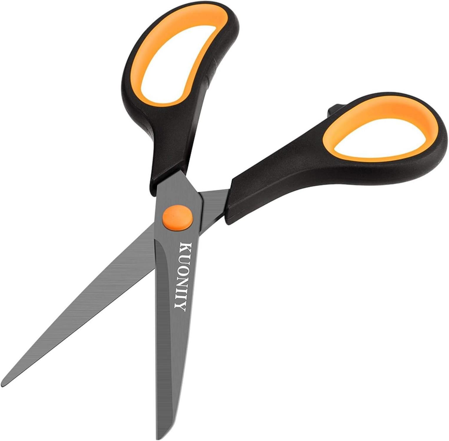KUONIIY Titan Scheren Set mit weichem Griff 20,3 cm 2er Pack