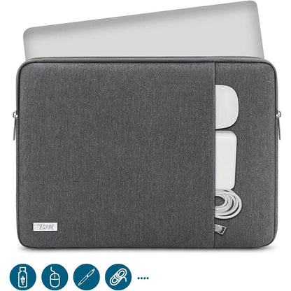 Wasserdichte Laptop Tasche für 12,3-13 Zoll Geräte, Dunkelgrau