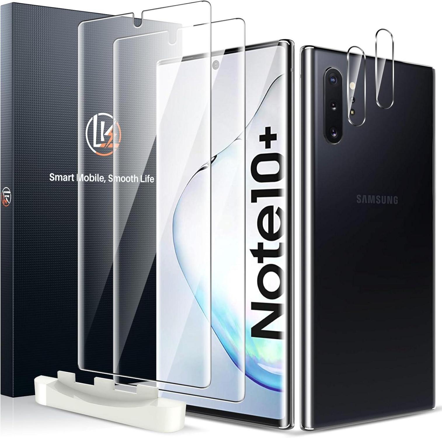 Displayschutz für Galaxy Note 10 Plus - 2er Pack Flexible TPU