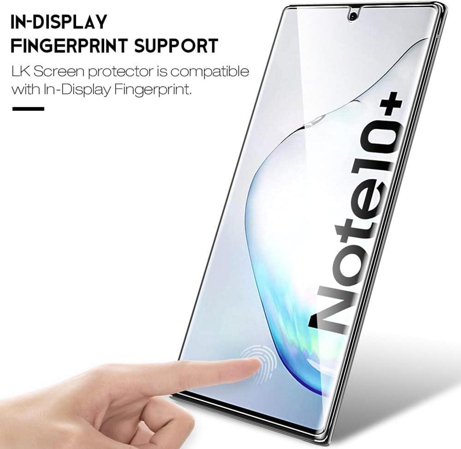 Galaxy Note 10 Plus Displayschutz, 2 Stück HD Folien und
