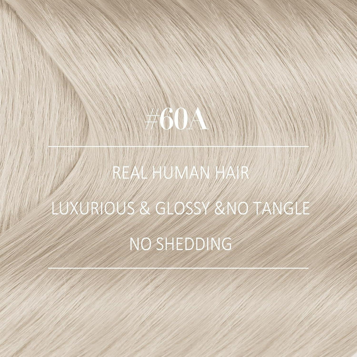Echthaar Tressen Blond 35cm - Remy Weft Extensions