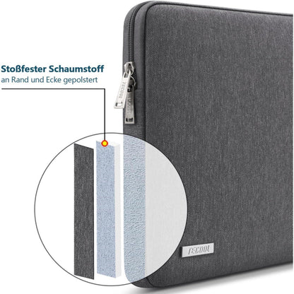Laptoptasche 14 Zoll Wasserdicht Schutzhülle Sleeve, Dunkel