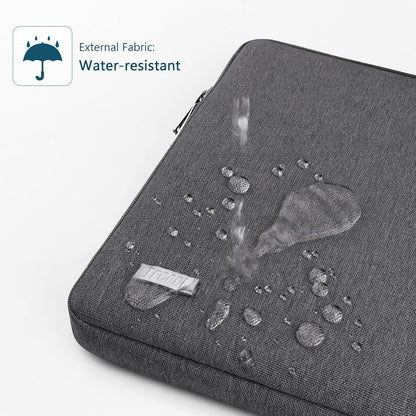 Laptoptasche 14 Zoll Wasserdicht Schutzhülle Sleeve Dunkel Grau