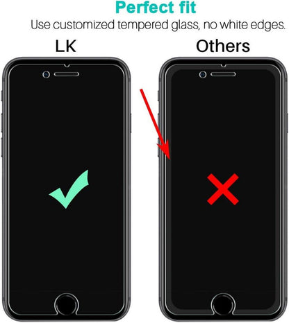 Panzer Schutz Glas iPhone SE 2020 9H Härte Klar 4er Set